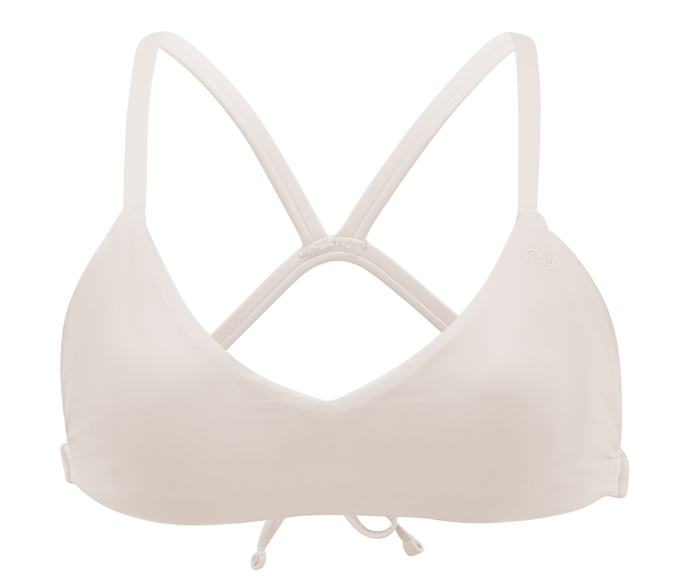 Surf Bikini Oberteil `Dace` Cremeweiss