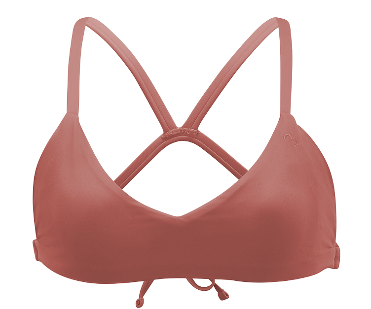 Surf Bikini Oberteil `Dace` Lehmrot